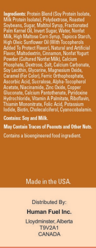 Ingredients List. High Peak Nutrition Canada.
