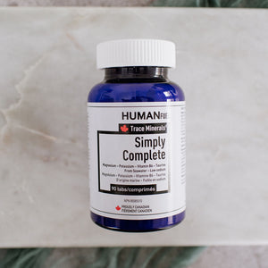 HUMANfuel daily vitamins pills. Weight loss nutrition, Simply Complete 90 capsules, High Peak Nutrition Canada.